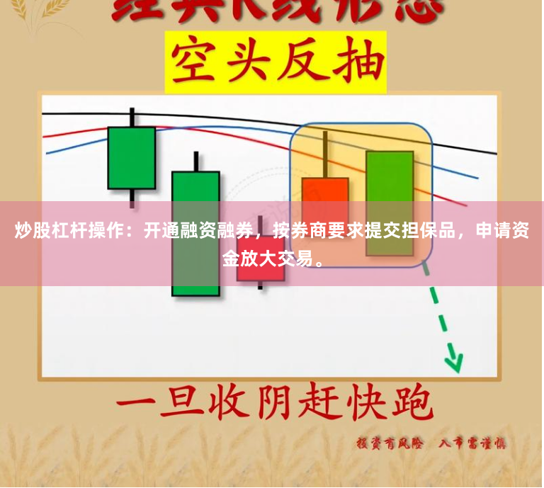 炒股杠杆操作：开通融资融券，按券商要求提交担保品，申请资金放大交易。
